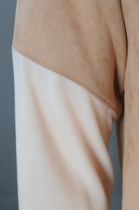 WTV169 Customized Winter Contrast Casual Set Golden Pants Bag Zipper 100% Poly Sports Suit Shop detail view-12